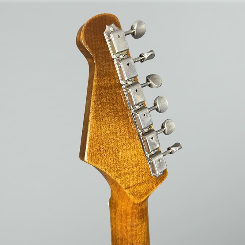 Morgan Electrics Double Cut Standard - CUSTOM - Sonic Blue