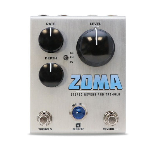 Keeley Zoma Stereo Reverb and Tremolo Pedal
