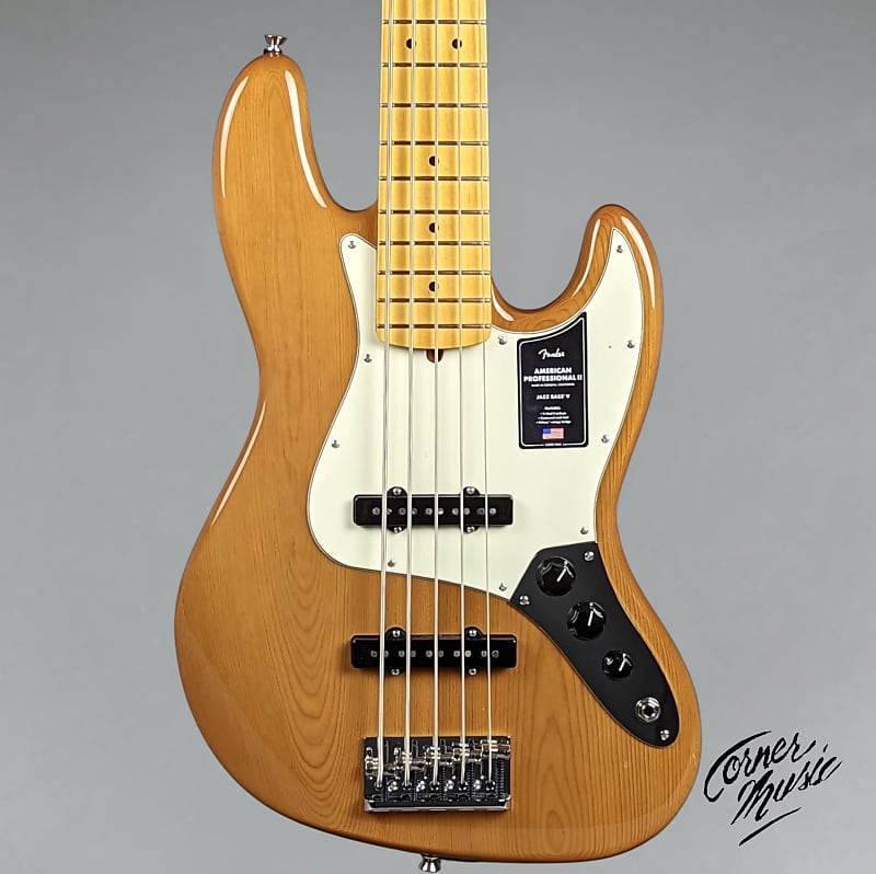 Fender American Professional II Jazz Bass V 2022 - Roasted Pine