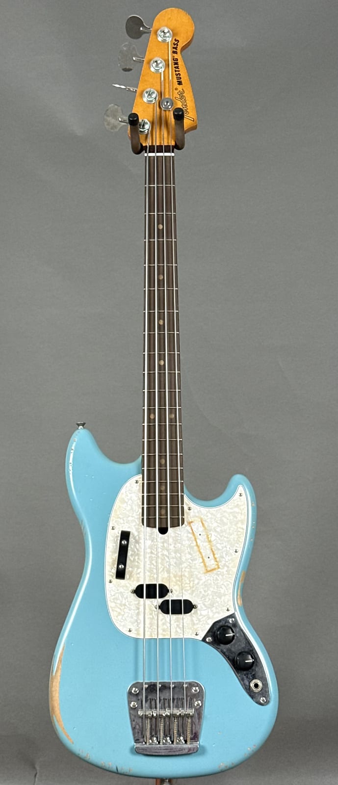 Fender JMJ Road Worn Mustang Bass 2025 - Daphne Blue