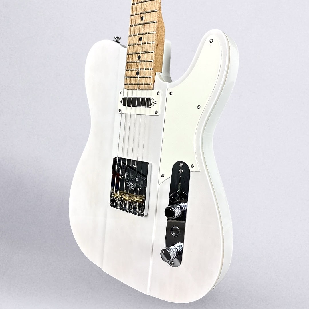 Reverend Greg Koch Signature Gristlemaster w/ Hardshell Case 2025 - Transparent White