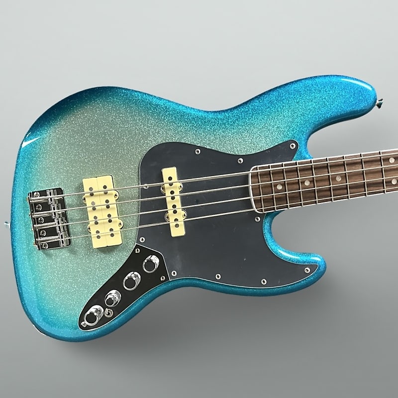 Fender Limited Edition Player Plus Blu DeTiger Jazz Bass 2024 - Sky Burst Sparkle
