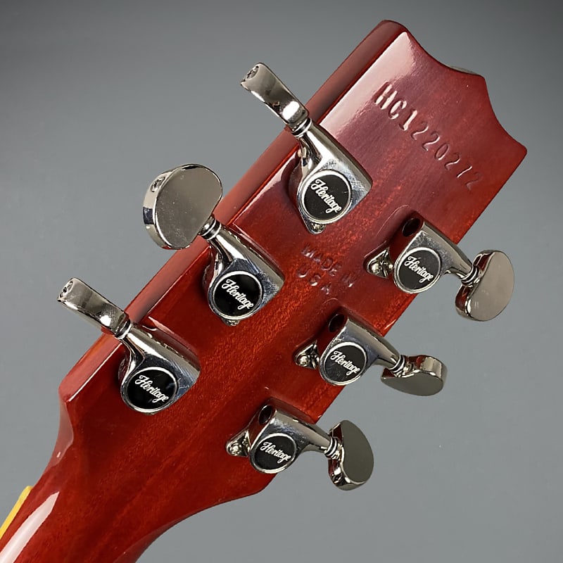 Heritage Custom Core H-150 Plain Top 2022 Tobacco Sunburst