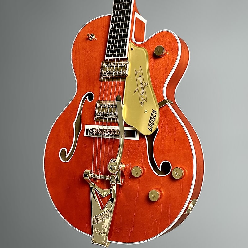 Gretsch G6120TG Players Edition Nashville 2022 Orange Stain