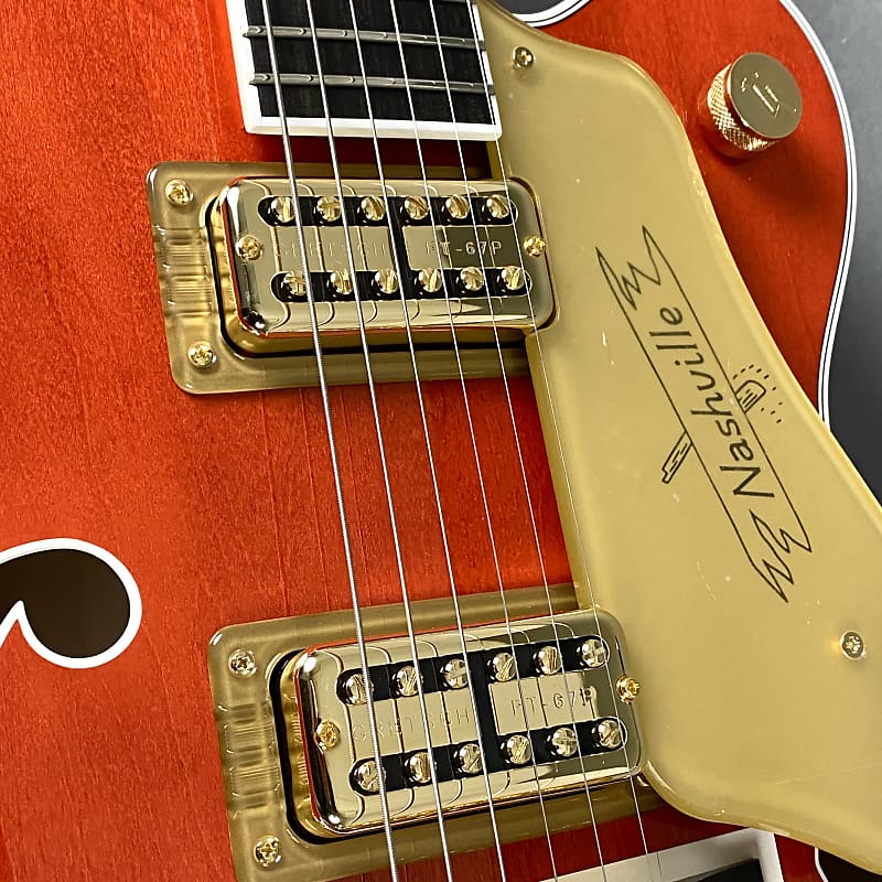 Gretsch G6120TG Players Edition Nashville 2022 Orange Stain