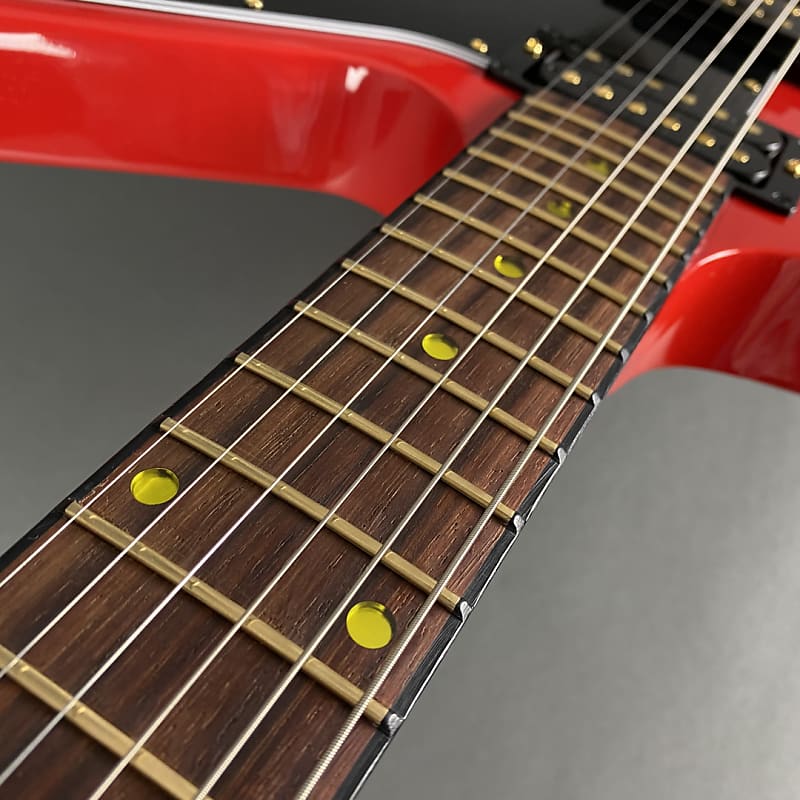 Gibson Lzzy Hale Signature Explorerbird 2022 Cardinal Red Nitrocellulose
