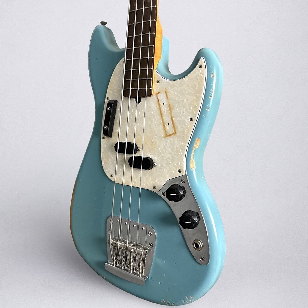 Fender JMJ Road Worn Mustang Bass 2025 - Daphne Blue