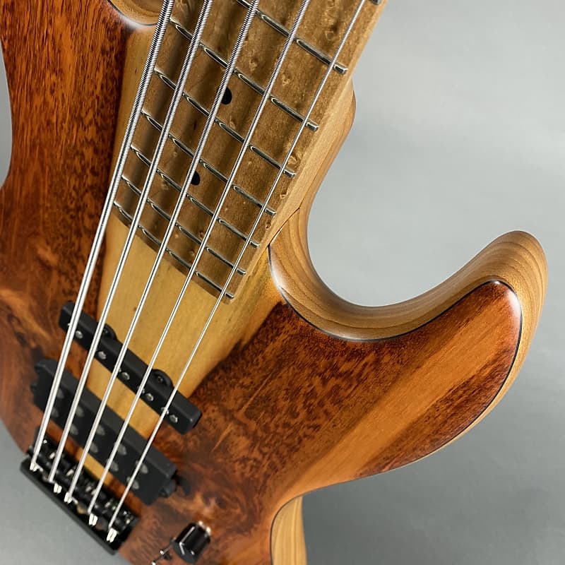 Sadowsky 2022 Limited Edition MetroLine 5-String 21-Fret MM Bass Natural Transparent Satin