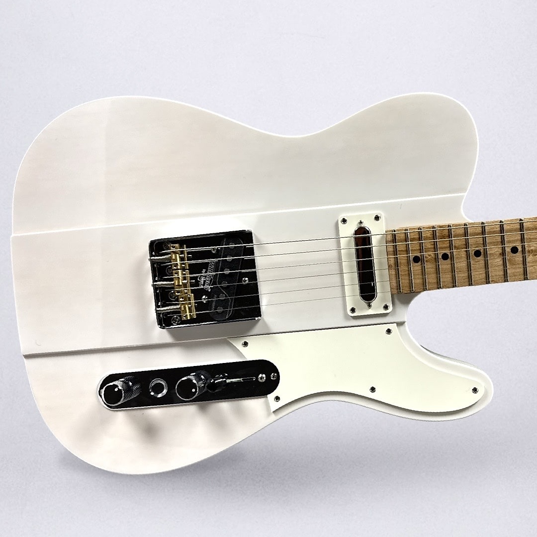 Reverend Greg Koch Signature Gristlemaster w/ Hardshell Case 2025 - Transparent White