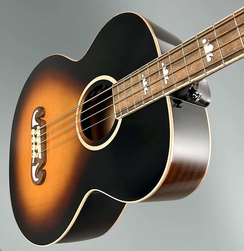 Epiphone El Capitan J-200 Studio Bass 2022 Aged Vintage Sunburst