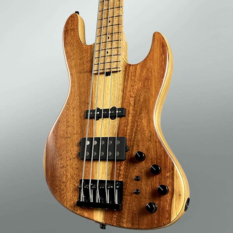 Sadowsky 2022 Limited Edition MetroLine 5-String 21-Fret MM Bass Natural Transparent Satin
