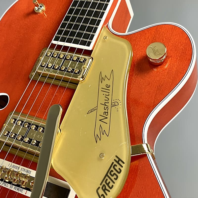 Gretsch G6120TG Players Edition Nashville 2022 Orange Stain