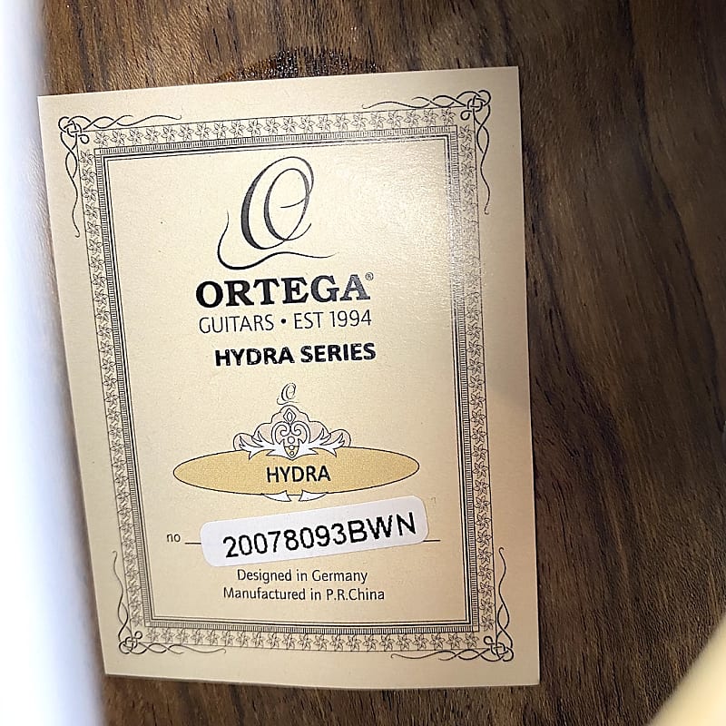 Ortega Hydra Double-Neck Tenor Ukulele - Natural