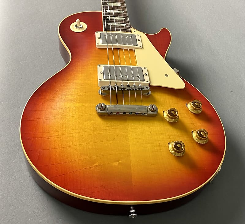 Gibson 1958 Les Paul Standard 2022 Washed Cherry Murphy Lab Ultra Light Aged