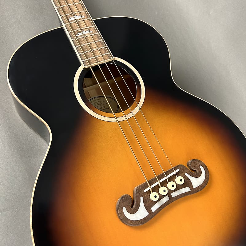 Epiphone El Capitan J-200 Studio Bass 2022 Aged Vintage Sunburst