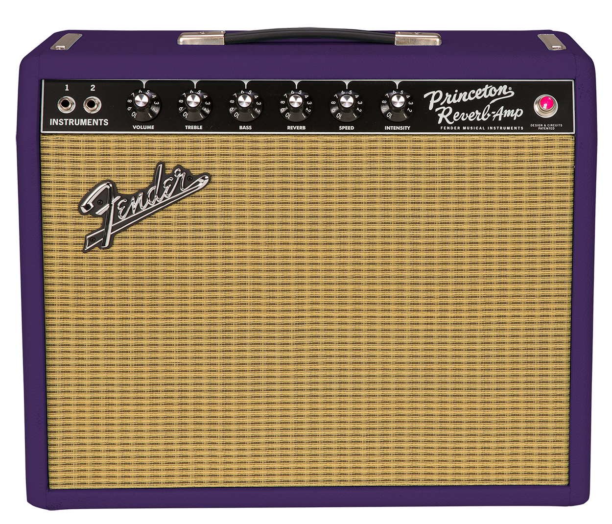 Fender 65 Princeton Reverb Plum Greenback 120V