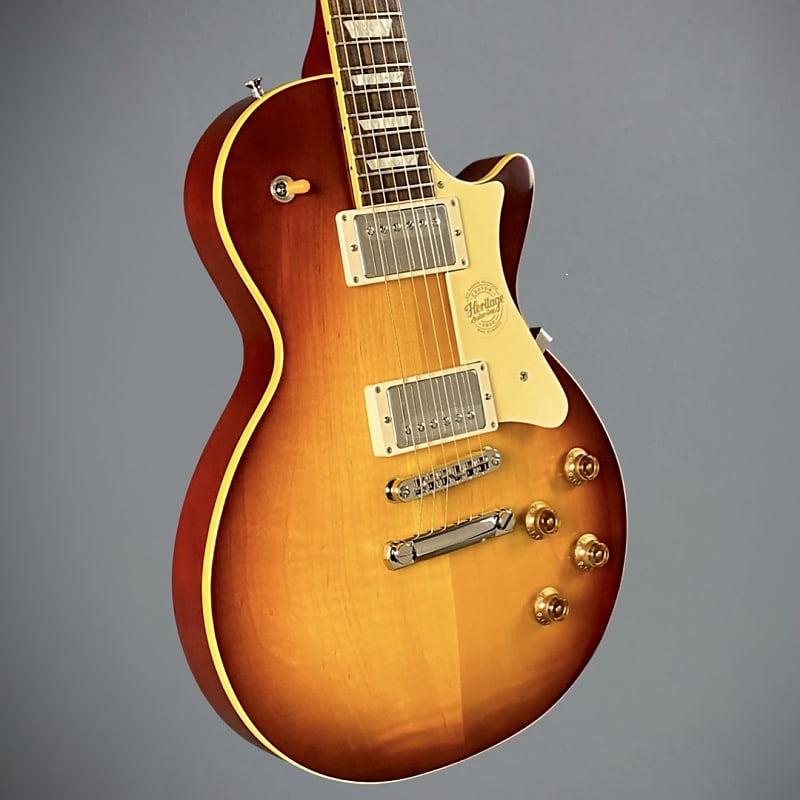 Heritage Custom Core H-150 Plain Top 2022 Tobacco Sunburst