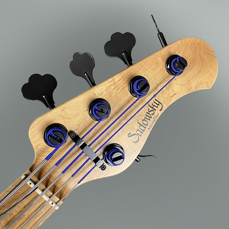 Sadowsky 2022 Limited Edition MetroLine 5-String 21-Fret MM Bass Natural Transparent Satin