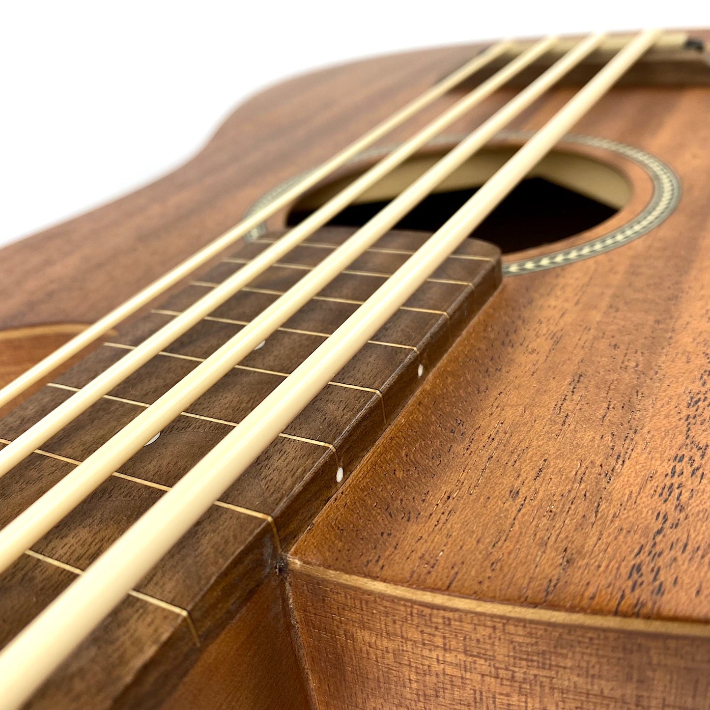 Gold Tone M-BassFL Fretless Acoustic/Electric MicroBass 2021 Satin Natural Mahogany