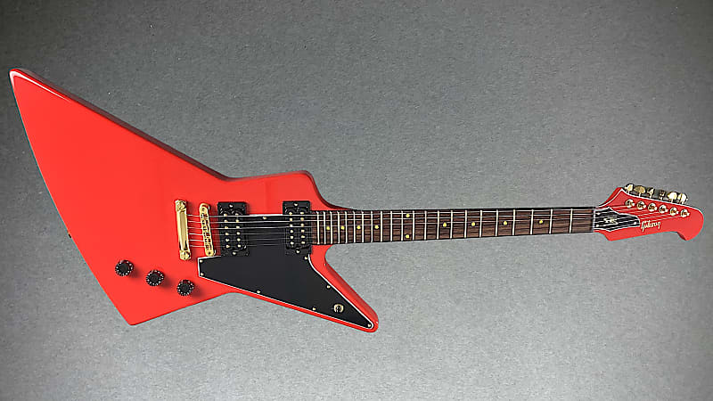 Gibson Lzzy Hale Signature Explorerbird 2022 Cardinal Red Nitrocellulose