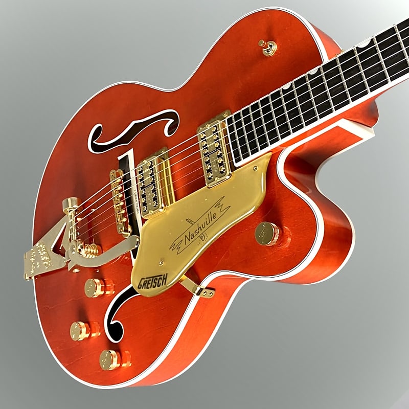 Gretsch G6120TG Players Edition Nashville 2022 Orange Stain