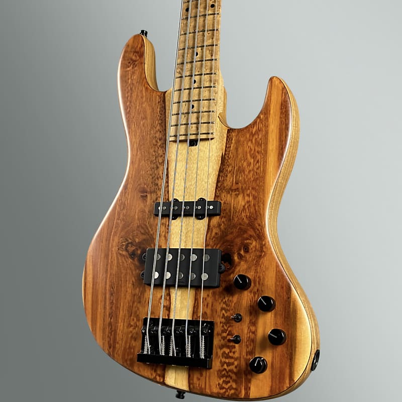 Sadowsky 2022 Limited Edition MetroLine 5-String 21-Fret MM Bass Natural Transparent Satin