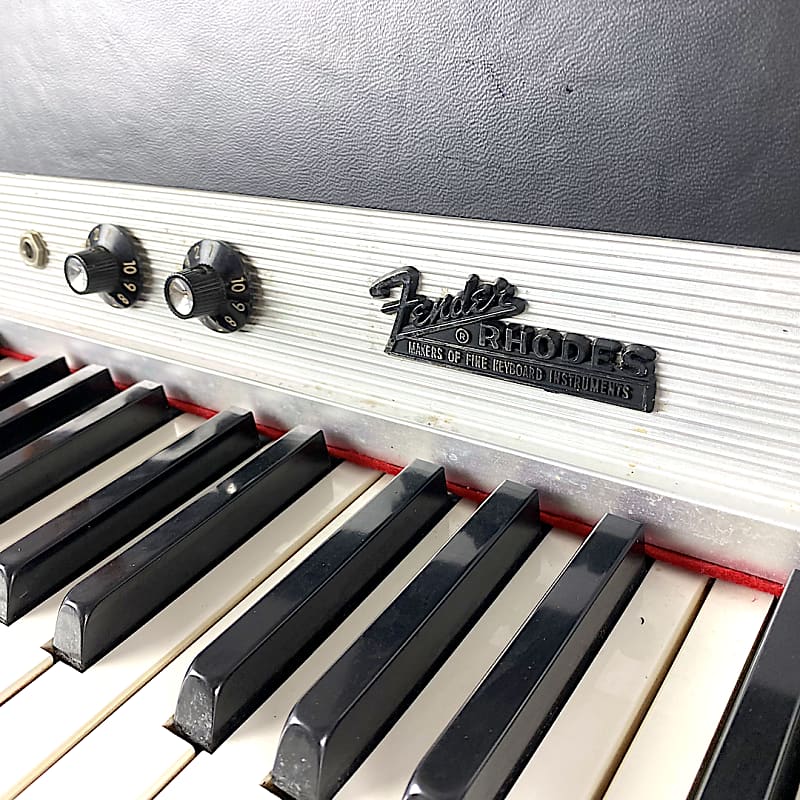 Fender Rhodes Piano Bass 1972 - Black (w/ Lid)