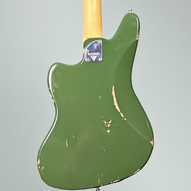 Valiant Jupiter P/J Bass 2023 - Olive Green Distressed