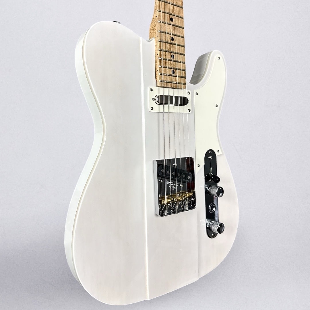 Reverend Greg Koch Signature Gristlemaster w/ Hardshell Case 2025 - Transparent White