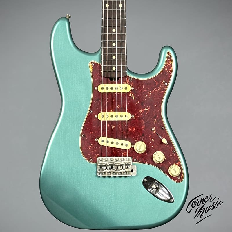 Morgan Electrics Double Cut Custom 2025 - Antique Pelham Blue Nitro