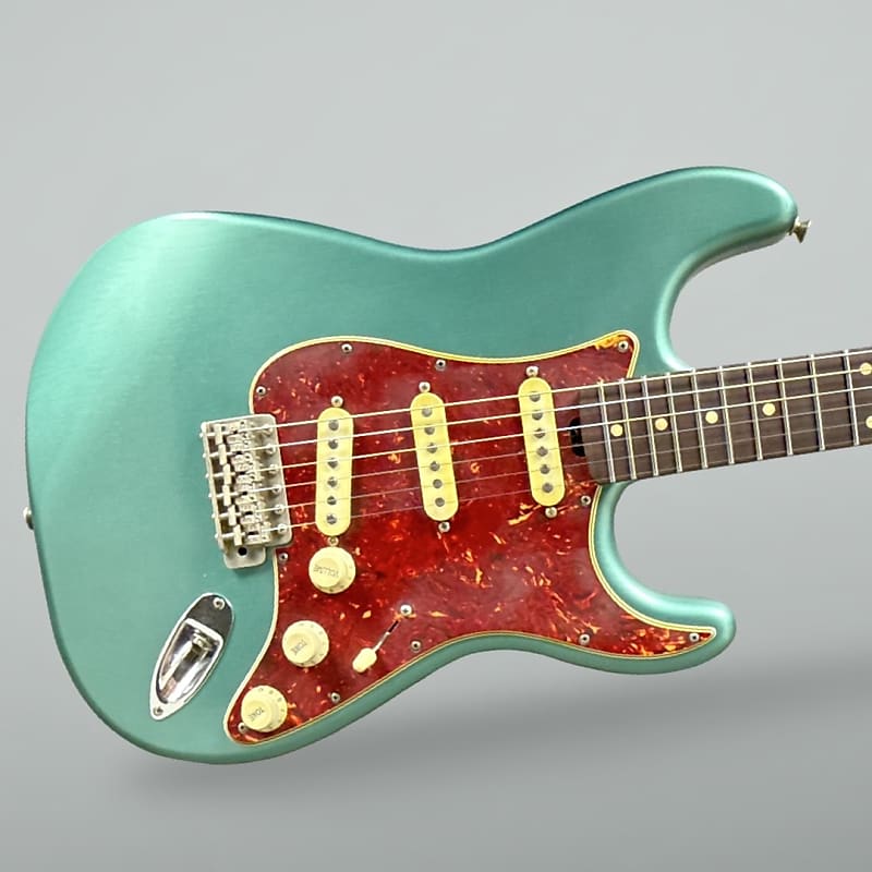 Morgan Electrics Double Cut Custom 2025 - Antique Pelham Blue Nitro