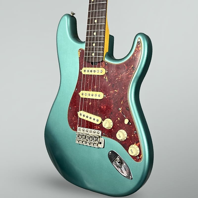 Morgan Electrics Double Cut Custom 2025 - Antique Pelham Blue Nitro