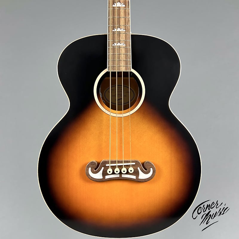 Epiphone El Capitan J-200 Studio Bass 2022 Aged Vintage Sunburst