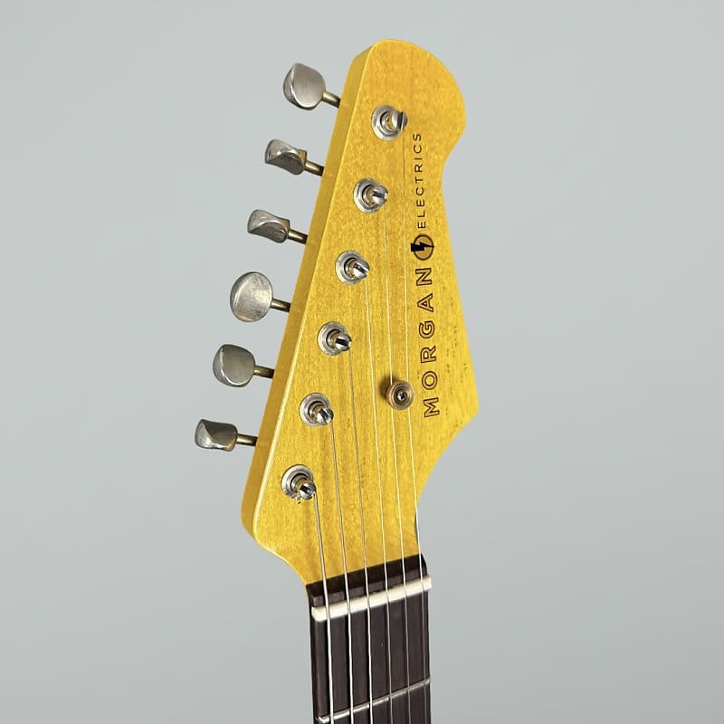 Morgan Electrics Standard Double Cut Pro 2025 - Sonic Blue