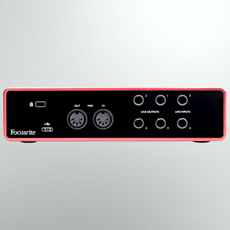 Focusrite Scarlett 4i4 USB Interface, 3rd Gen