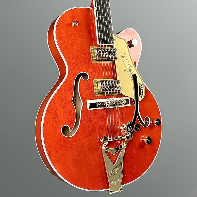 Gretsch G6120TG Players Edition Nashville 2022 Orange Stain