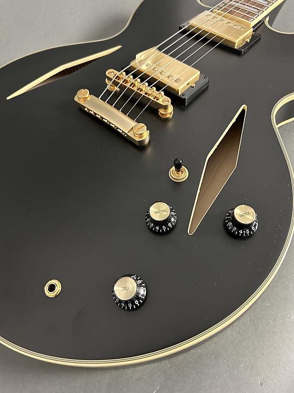 Epiphone Emily Wolfe Signature Sheraton Stealth 2023 - Black Aged Gloss