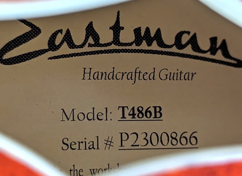 Eastman T486B 2023 Classic #0866