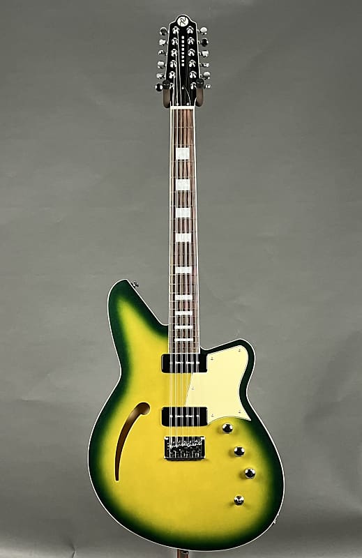 Reverend Airwave 12-String 2023 - Citradelic Sunset with Hardshell Case