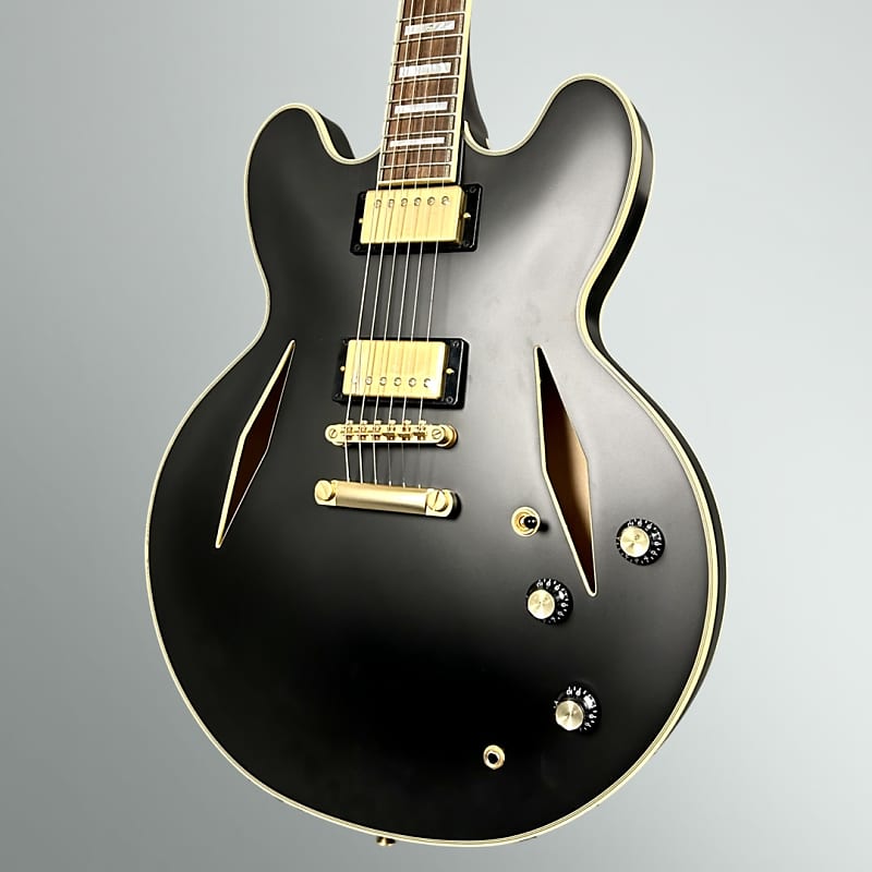Epiphone Emily Wolfe Signature Sheraton Stealth 2023 - Black Aged Gloss