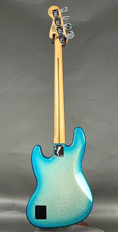 Fender Limited Edition Player Plus Blu DeTiger Jazz Bass 2024 - Sky Burst Sparkle