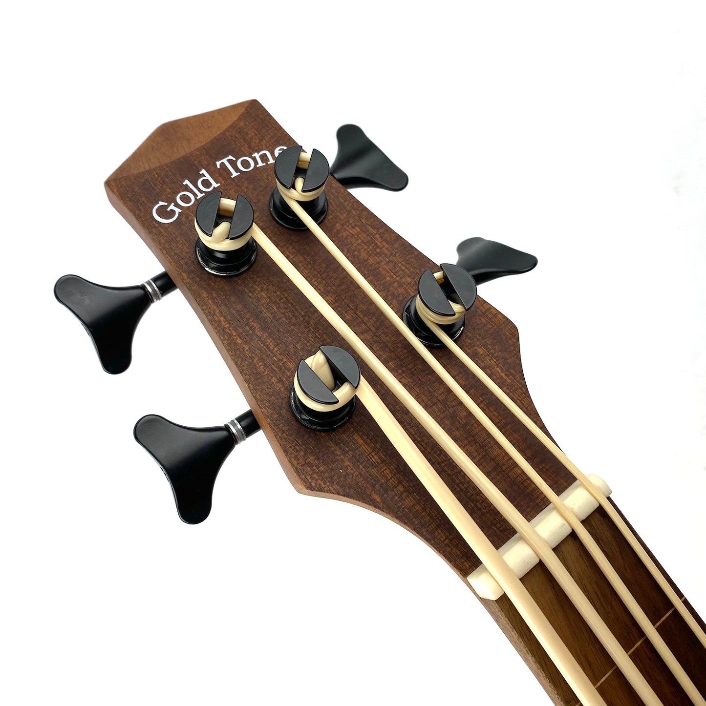 Gold Tone M-BassFL Fretless Acoustic/Electric MicroBass 2021 Satin Natural Mahogany