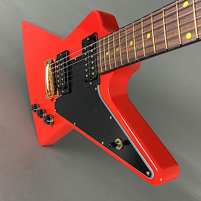 Gibson Lzzy Hale Signature Explorerbird 2022 Cardinal Red Nitrocellulose