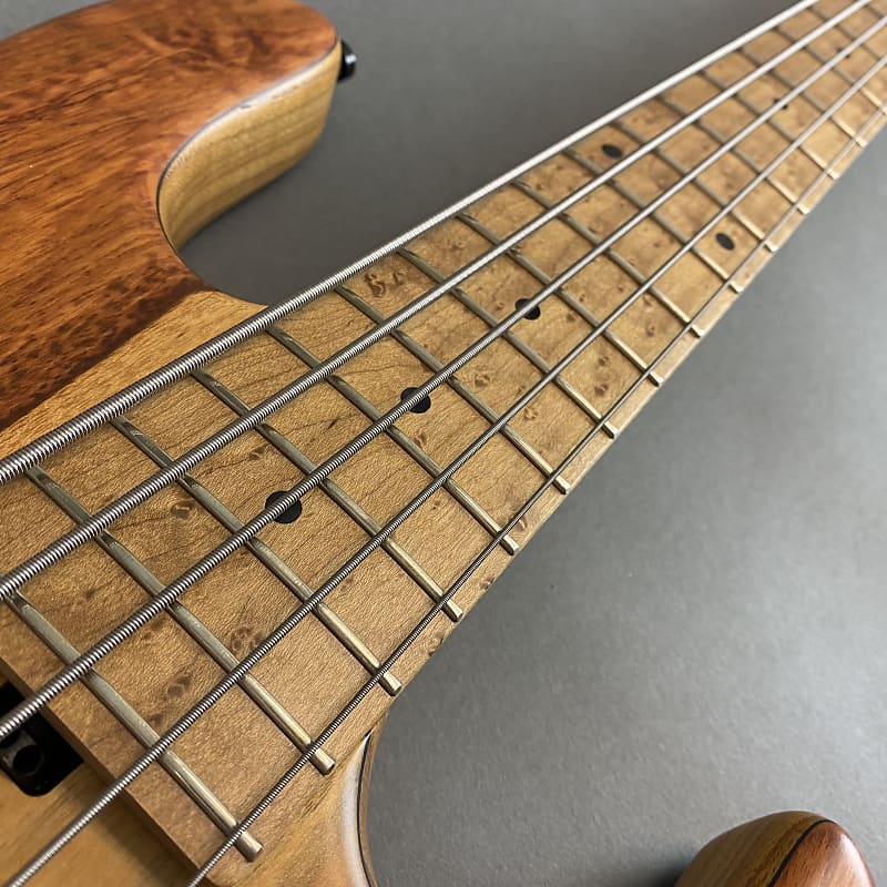 Sadowsky 2022 Limited Edition MetroLine 5-String 21-Fret MM Bass Natural Transparent Satin