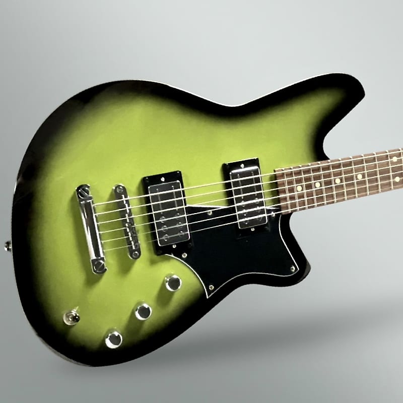 Reverend Descent RA Baritone 2023 - Avocado Burst with Hardshell Case
