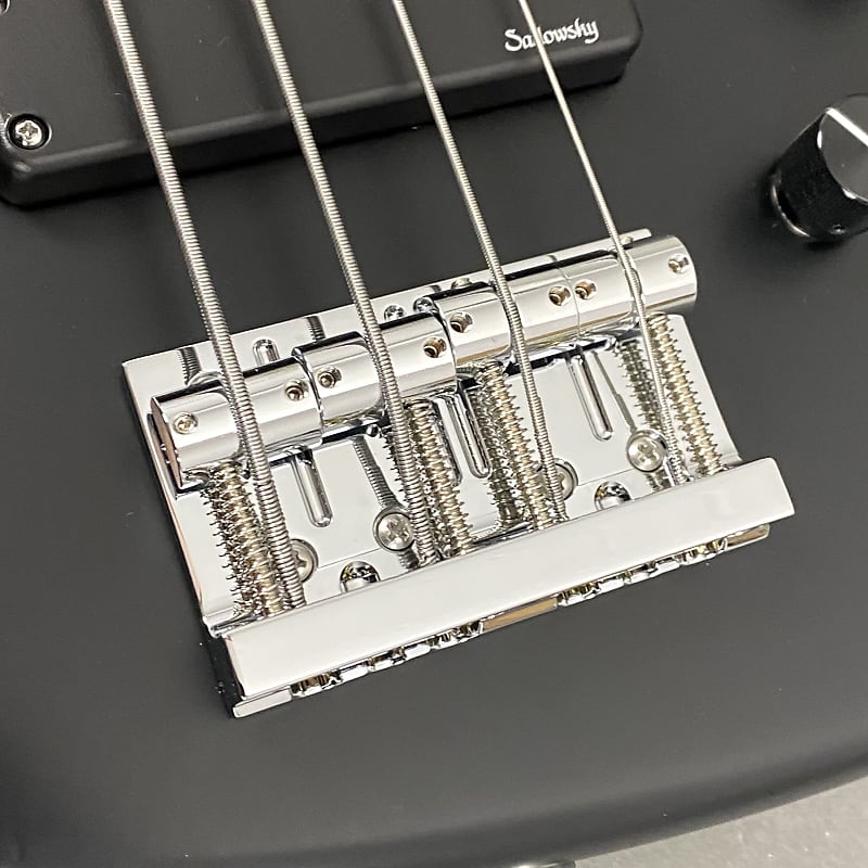 Sadowsky MetroLine 24 Modern Bass 2023 - Solid Black Satin