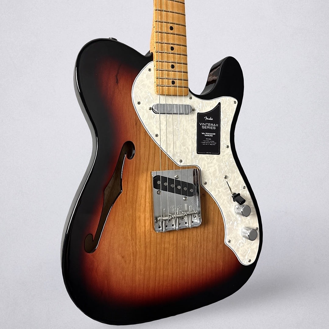 Fender Vintera II 60s Telecaster Thinline 2025 - 3-Tone Sunburst