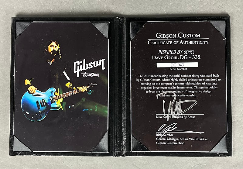 Gibson Dave Grohl DG-335 2007 - Ebony