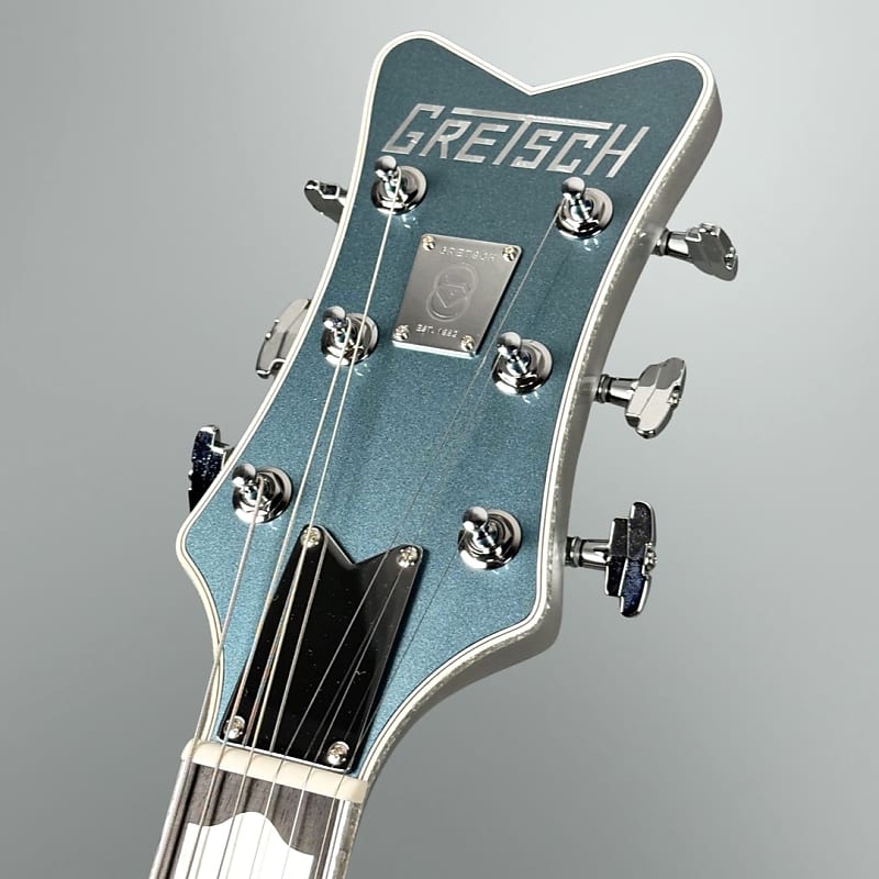 Gretsch G6136T-140 Limited Edition 140th Double Platinum Falcon 2023 - Two-Tone Stone Platinum/Pure Platinum