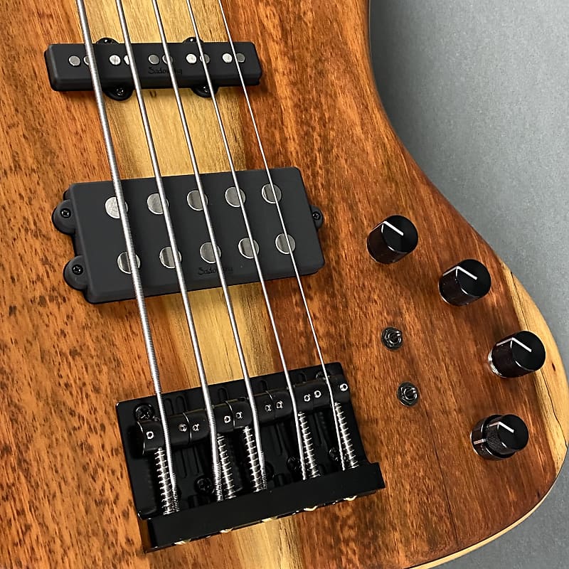 Sadowsky 2022 Limited Edition MetroLine 5-String 21-Fret MM Bass Natural Transparent Satin